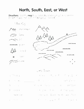 1st Grade Map Skills Worksheets Awesome Printable Map Skills Worksheets – Dstic