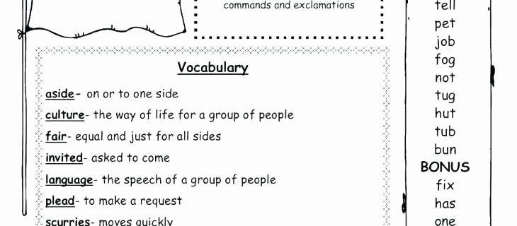 1st Grade Morning Work Worksheets First Grade Grammar Worksheets Language 4 Prehension Pdf