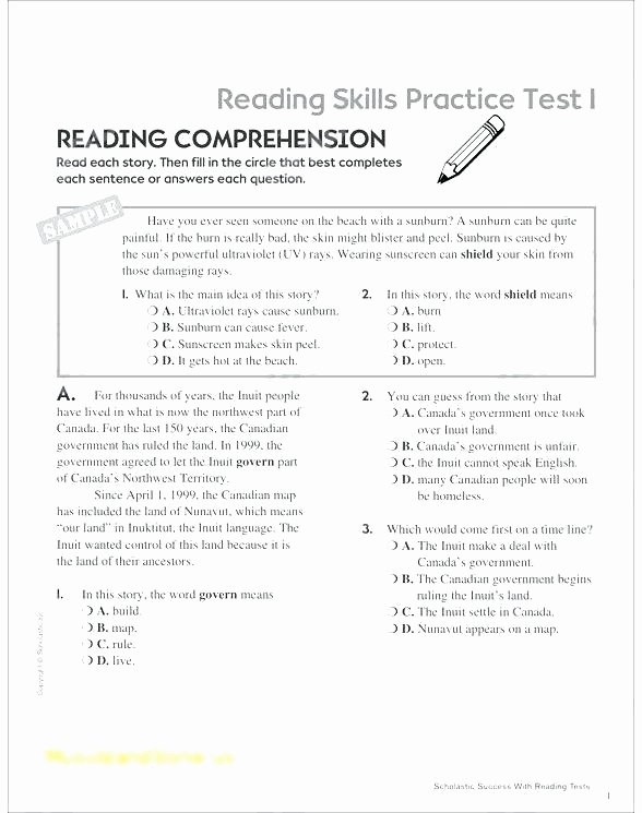 1st Grade Reading Worksheets Pdf Second Grade Reading Worksheets