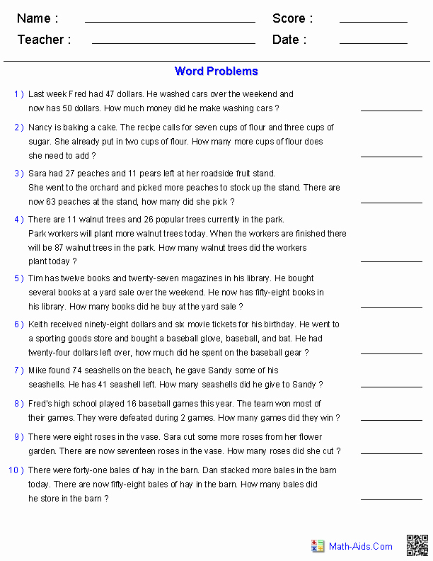 2 Step Word Problems Worksheets Algebra 1 Worksheets