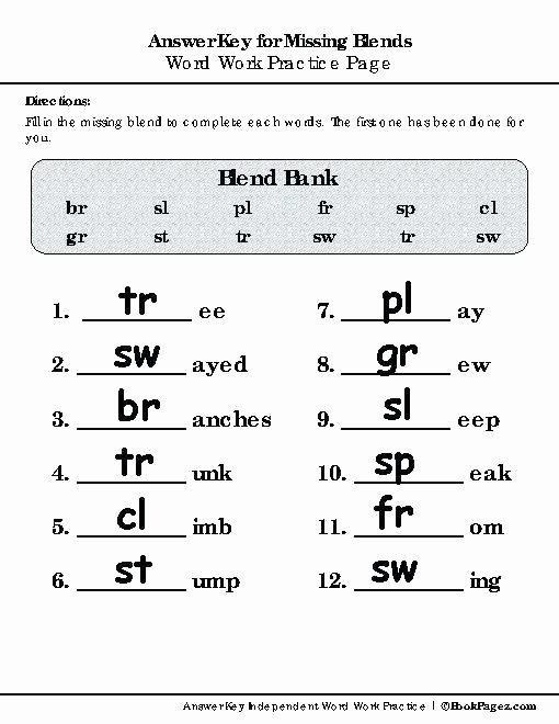 2nd Grade Consonant Blends Worksheets Consonant Digraphs Worksheets S Blend Grade Beginning Ch Sh