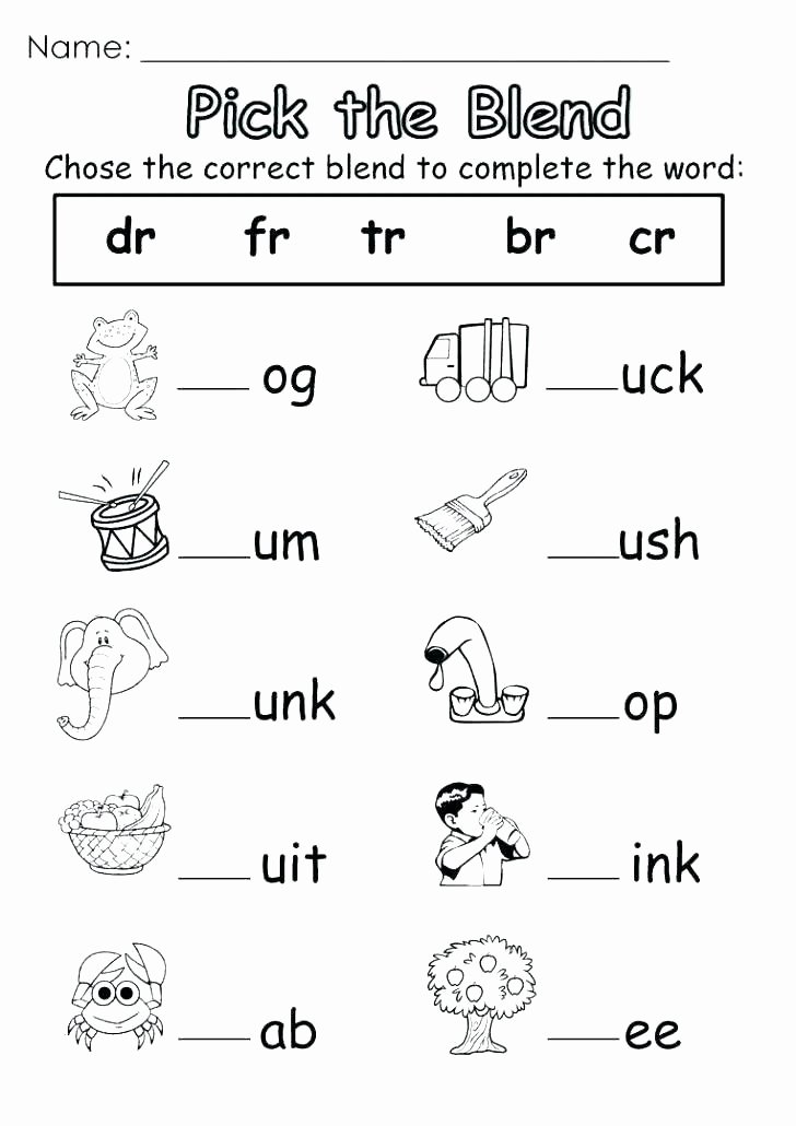 2nd Grade Consonant Blends Worksheets Consonant Worksheets Consonants and Vowels Vowel