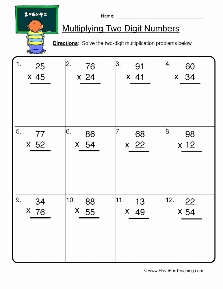 2nd Grade Math Challenge Worksheets Free Printable Multiplication Worksheets for Grade Elegant