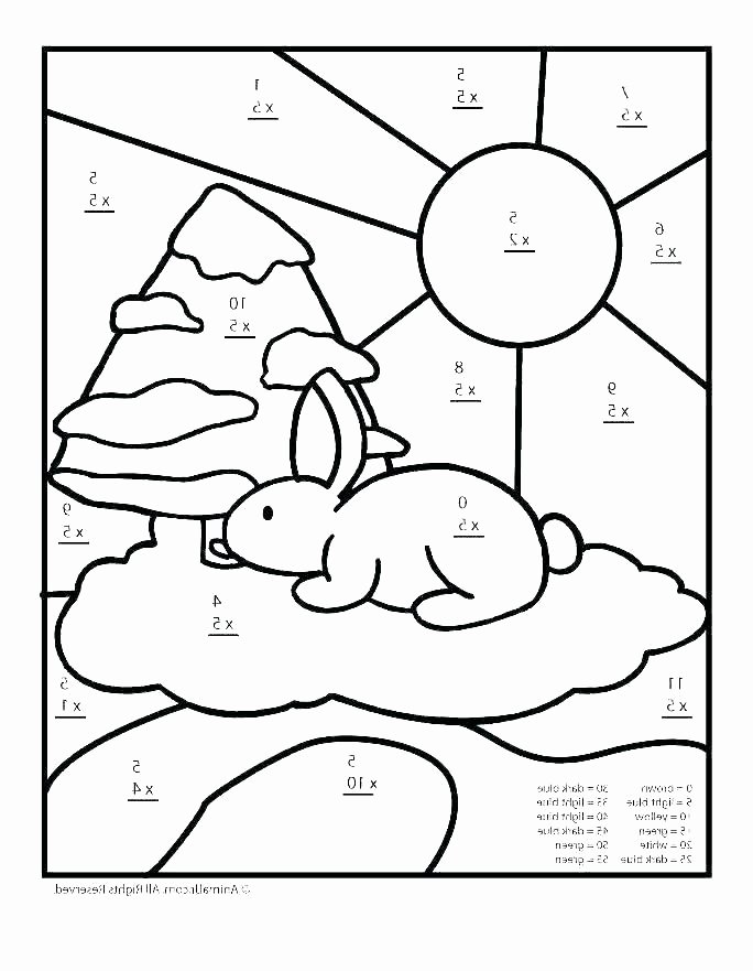 2nd Grade Math Coloring Worksheets Elegant Math Coloring Pages Grade Fun Worksheets Free 7th Pdf