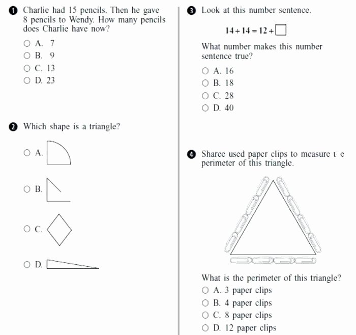 2nd Grade Measurement Worksheets Grade Math Review Worksheet Third Addition Worksheets