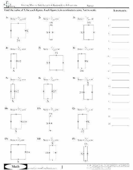 2nd Grade Perimeter Worksheets Volume Math Problems with Answers Worksheets Finding