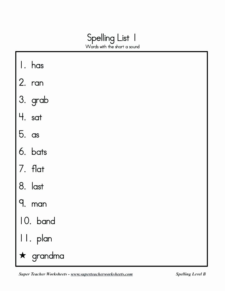 2nd Grade Spelling Words Worksheets Game Box with Lots Misspelled Words 4th Grade Spelling