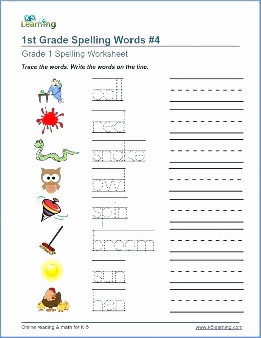 2nd Grade Spelling Words Worksheets Grade Spelling Words Printable Worksheets Worksheet with