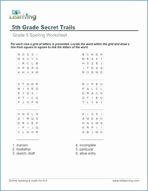 2nd Grade Spelling Worksheet First Grade Spelling Puzzles Worksheets Word Family
