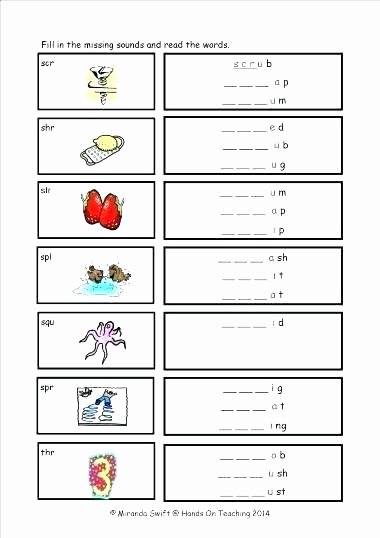 3 Letter Blends Worksheets Three Letter Words Worksheets with Pictures