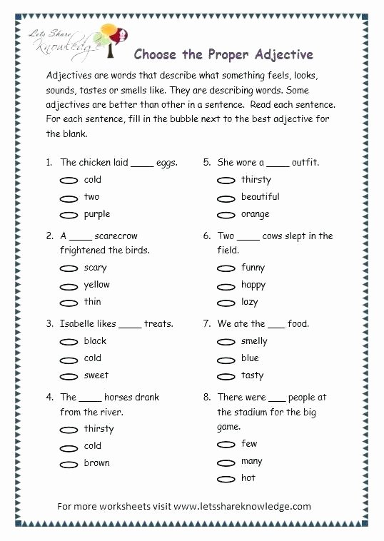 3rd Grade Adjectives Worksheets Adjective Worksheet Fun Adjective Activities Worksheets Fun