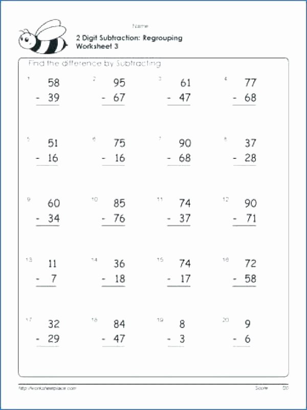 3rd Grade Regrouping Worksheets 3 Digit Subtraction Worksheets – Primalvape