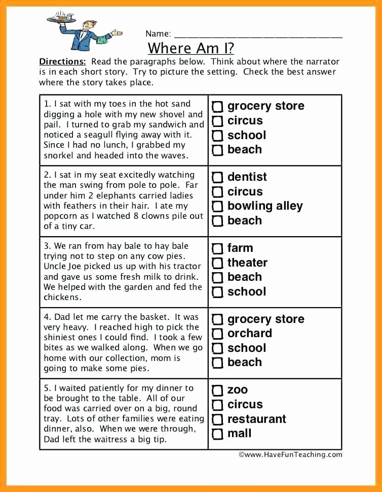 4th Grade Inferencing Worksheets Making Inferences Worksheets 2nd Grade Free