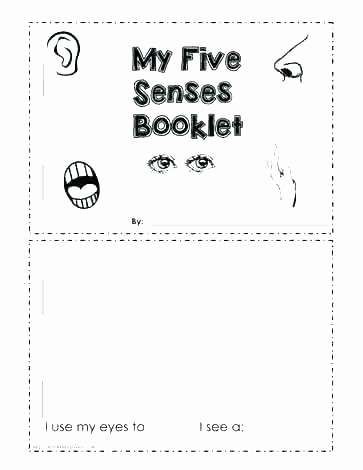 5 Senses Worksheets for Kindergarten Free Number Sense Worksheets