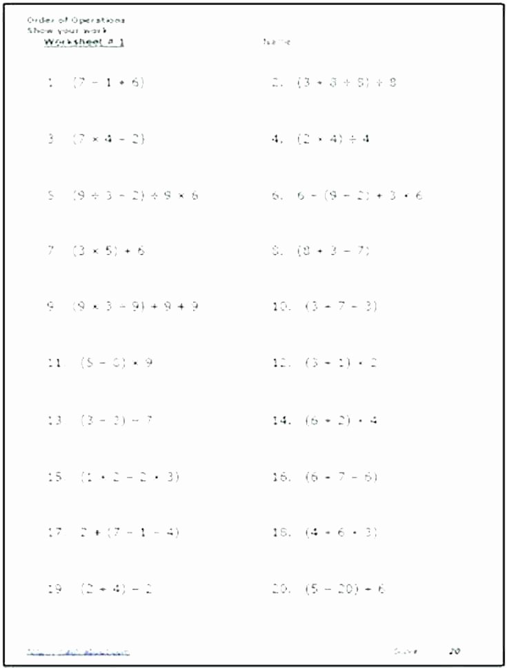 5th Grade Algebraic Expressions Worksheets Year 5 Algebra Worksheets