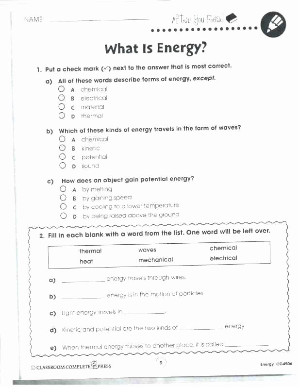 5th Grade Cell Worksheets Fifth Grade Science Worksheets for All Download and Free