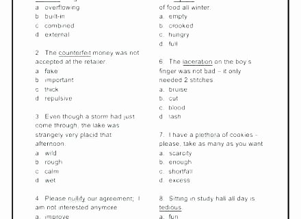 5th Grade Context Clues Worksheets Vocabulary Context Clues Worksheets