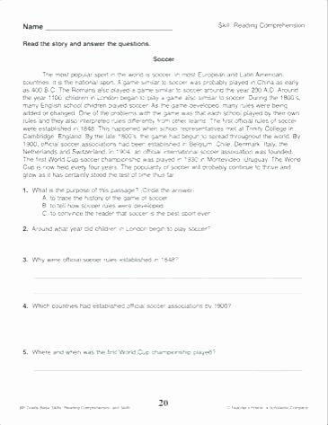 5th Grade History Worksheets 7th Grade Reading Worksheets Printable – butterbeebetty