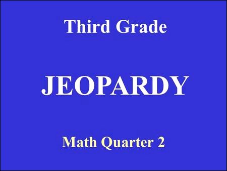 5th Grade Jeopardy Math 30 Jeopardy Math 6th Grade