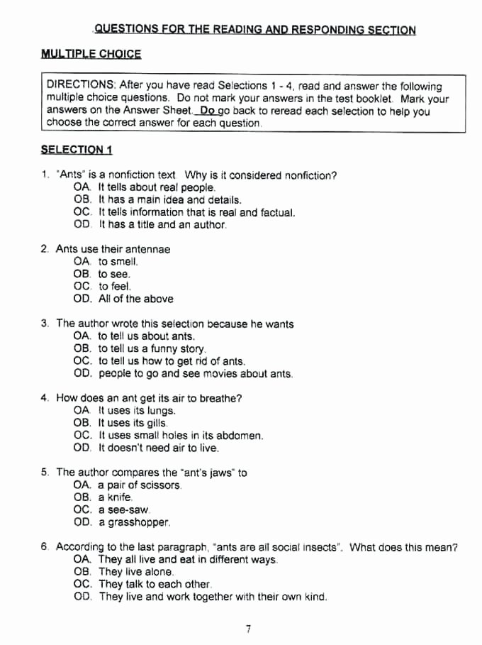 5th Grade Main Idea Worksheet Main Idea Multi Paragraph Text Worksheet Awesome Main