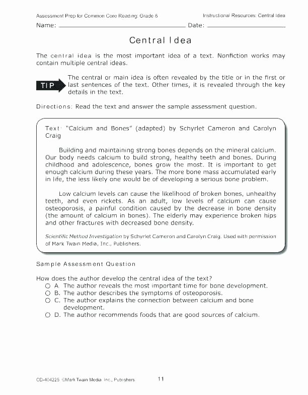 5th Grade Main Idea Worksheets 5th Grade social Stu S Worksheets – Openlayers