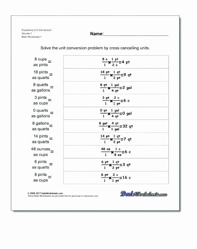 5th Grade Metric Conversion Worksheets Conversion Prefixes Math Image Result for Metric System