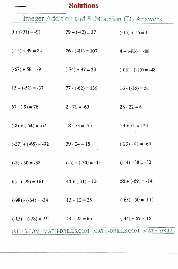 5th Grade Pemdas Worksheets order Operations Worksheets Answers Algebra order