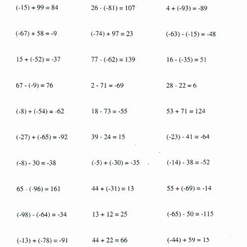 5th Grade Pemdas Worksheets order Operations Worksheets with Answers Pemdas Practice A