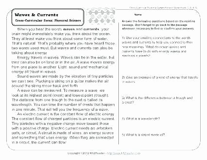 5th Grade Science Worksheets Pdf Free Science Worksheets for 5th Grade