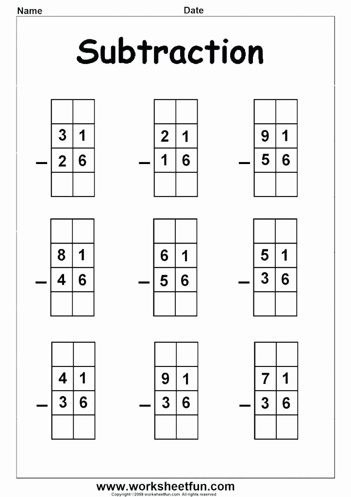 6 Digit Subtraction Worksheets 3 Digit Subtraction Worksheets with Regrouping Grade Three