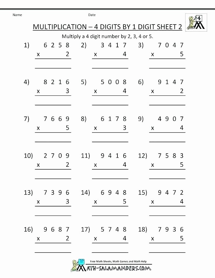 6 Digit Subtraction Worksheets 3 Single Digit Addition Worksheets