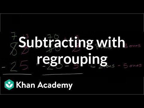 6 Digit Subtraction Worksheets Subtracting with Regrouping Borrowing Video
