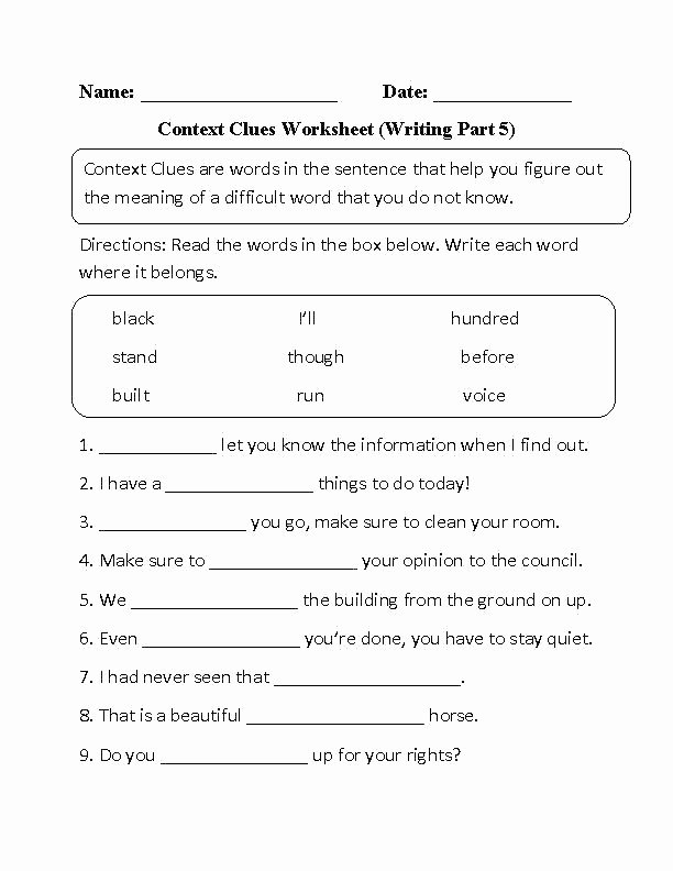 6th Grade Art Worksheets Beautiful 3rd Grade Reading Writing Worksheets First Language Arts