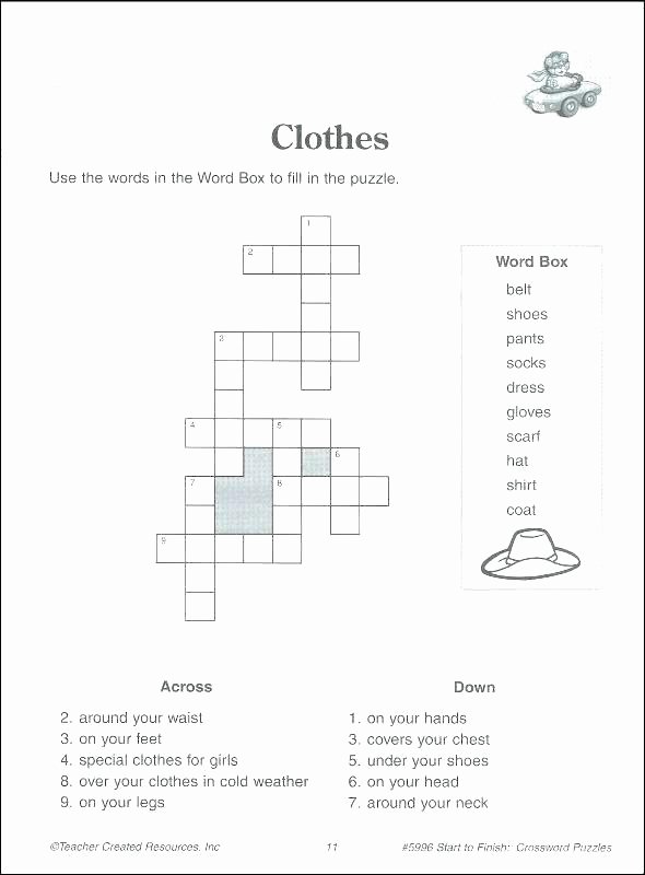 6th Grade Math Crossword Puzzles Word Puzzles Worksheets – Sunriseengineers