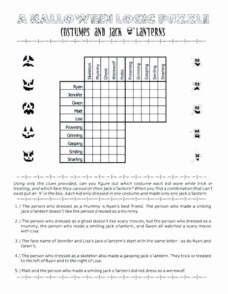 6th Grade Math Puzzles Pdf Math Logic Puzzles Worksheets Pdf