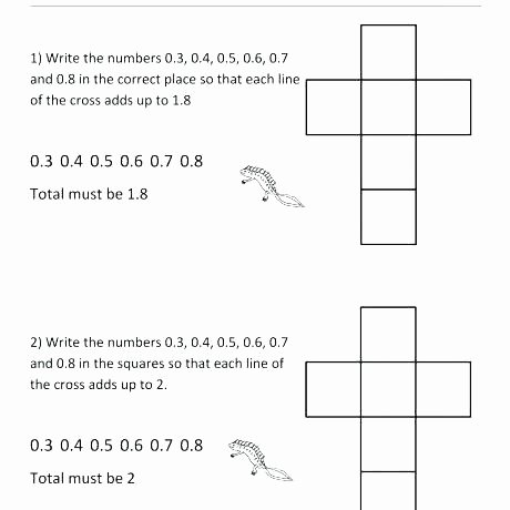 6th Grade Math Puzzles Worksheets Maths Problems Posters A Math Puzzle Worksheets for Middle