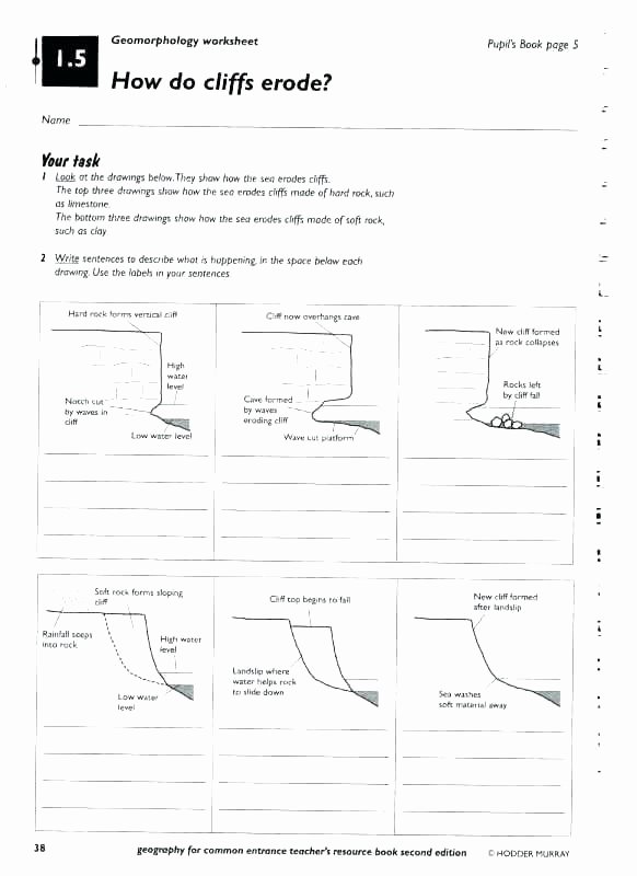 6th Grade Measurement Worksheets Earth Science 6th Grade Worksheets