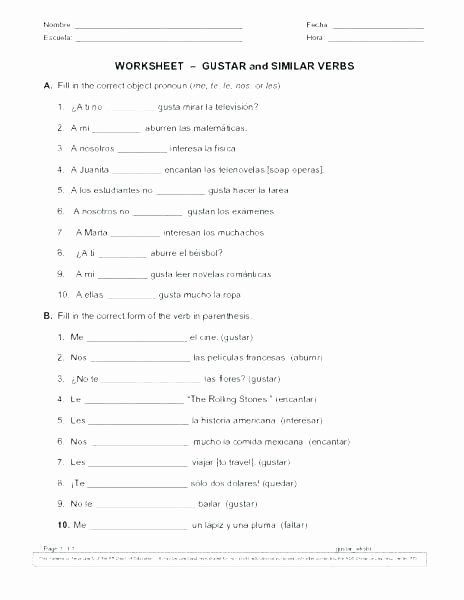 6th Grade Pronoun Worksheets Nouns and Pronouns Worksheets Possessive Pronouns Worksheets