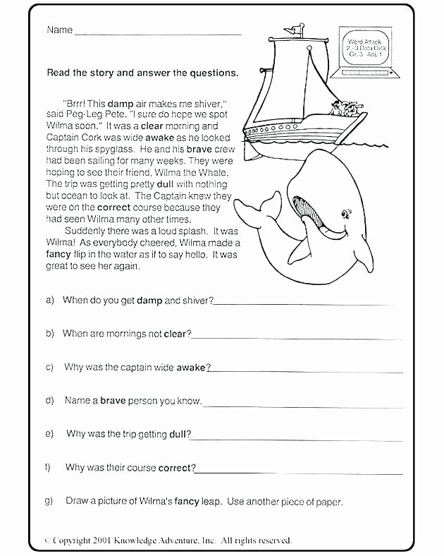 6th Grade Reading Worksheets Printable Mon Core Reading Worksheets 6th Grade