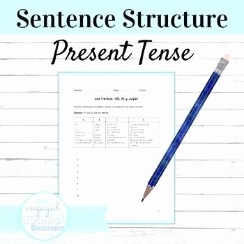 6th Grade Sentence Structure Worksheets Writing Sentence Structure Worksheets