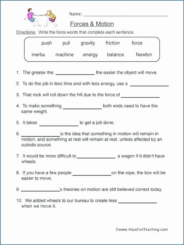 7th Grade Life Science Worksheets Free 7th Grade Science Worksheets