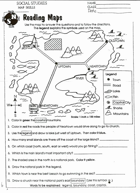 7th Grade social Studies Worksheets Sixth Grade social Stu S Worksheets Notes for Skills 6th