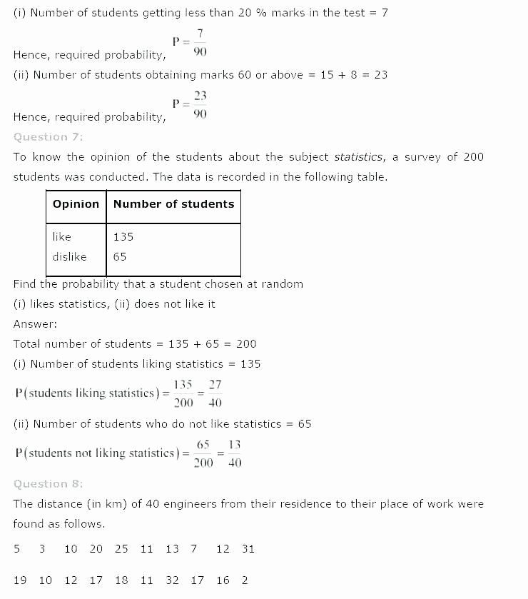 7th Grade Statistics Worksheets Free Probability and Statistics Worksheets Grade Math