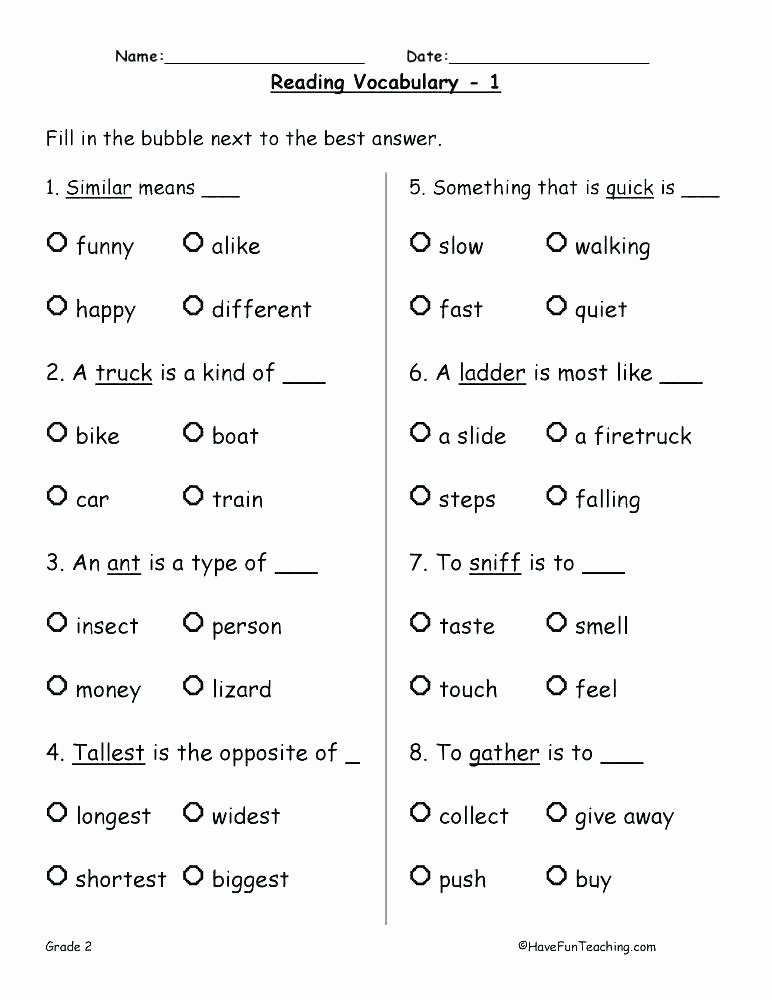 8th Grade Vocabulary Worksheets Pdf Third Grade Vocabulary Worksheets and Spelling Words 4th