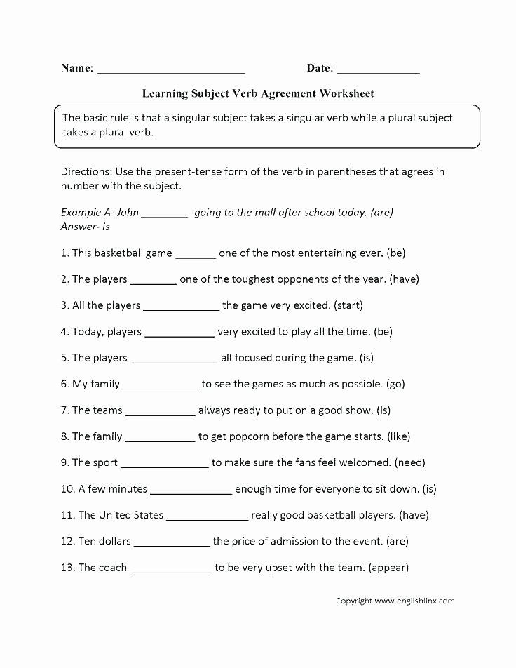 9th Grade Grammar Worksheets Elegant Free Grammar Worksheets for Grade 4 Home Language Grades