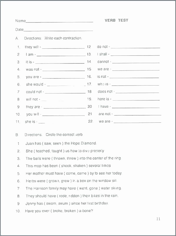 9th Grade Grammar Worksheets Pdf Year 9 English Prehension Worksheets