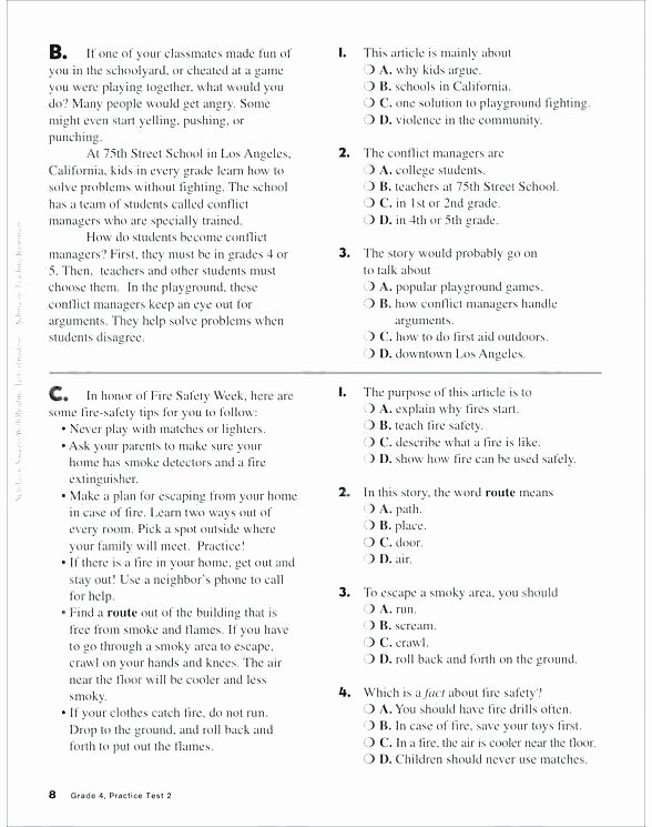 9th Grade Nonfiction Reading Passages Informational Text Worksheets 6th Grade