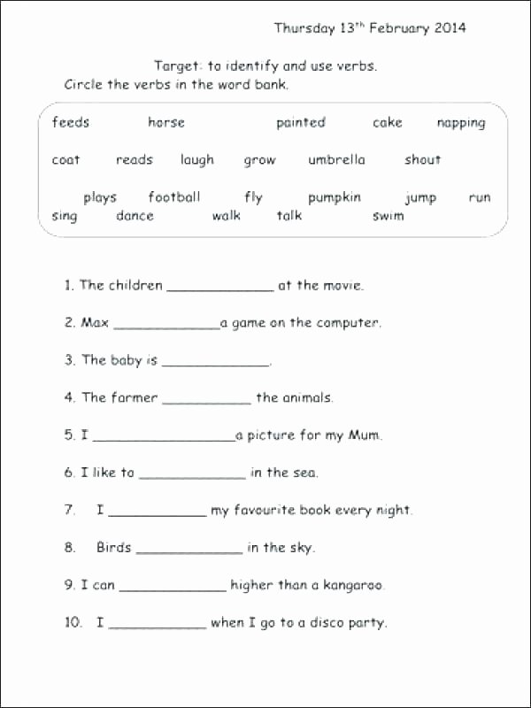 9th Grade Printable Worksheets Free Printable Third Grade Grammar Worksheets High School