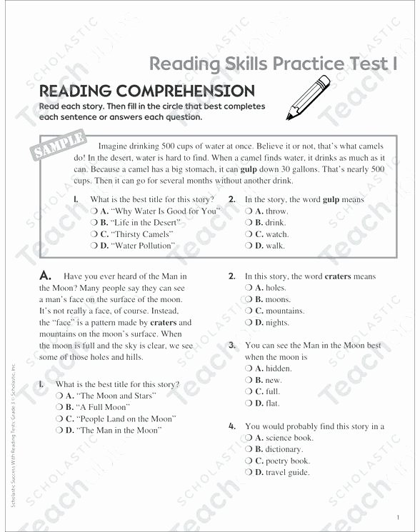 9th Grade Reading Worksheets Lovely Short Story with Prehension Questions Grade Reading