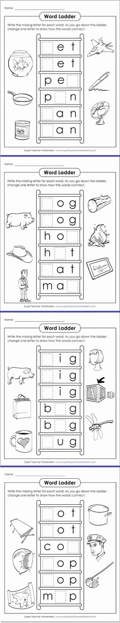 Abeka Special sounds 110 Best Word Ladders Images In 2019